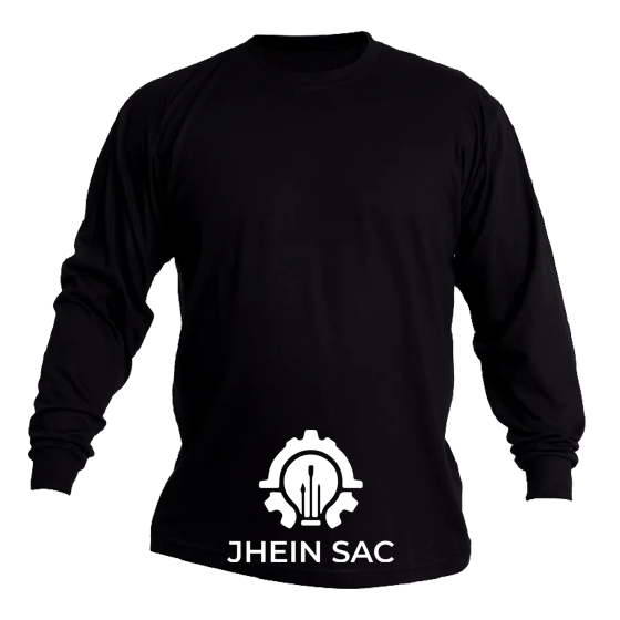 POLO NEGRO MANGA LARGA 20 AL 1