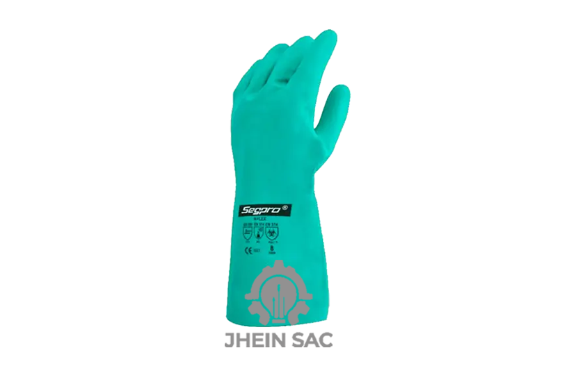 GUANTES DE NITRILO SEGPRO CORTO QUIMICOS