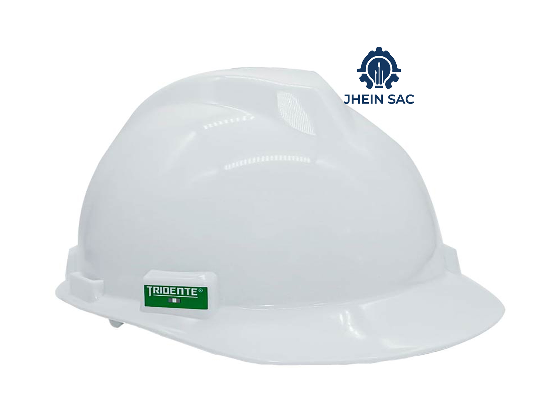 CASCO TRIDENTE COLOR BLANCO + SUSPENCION 