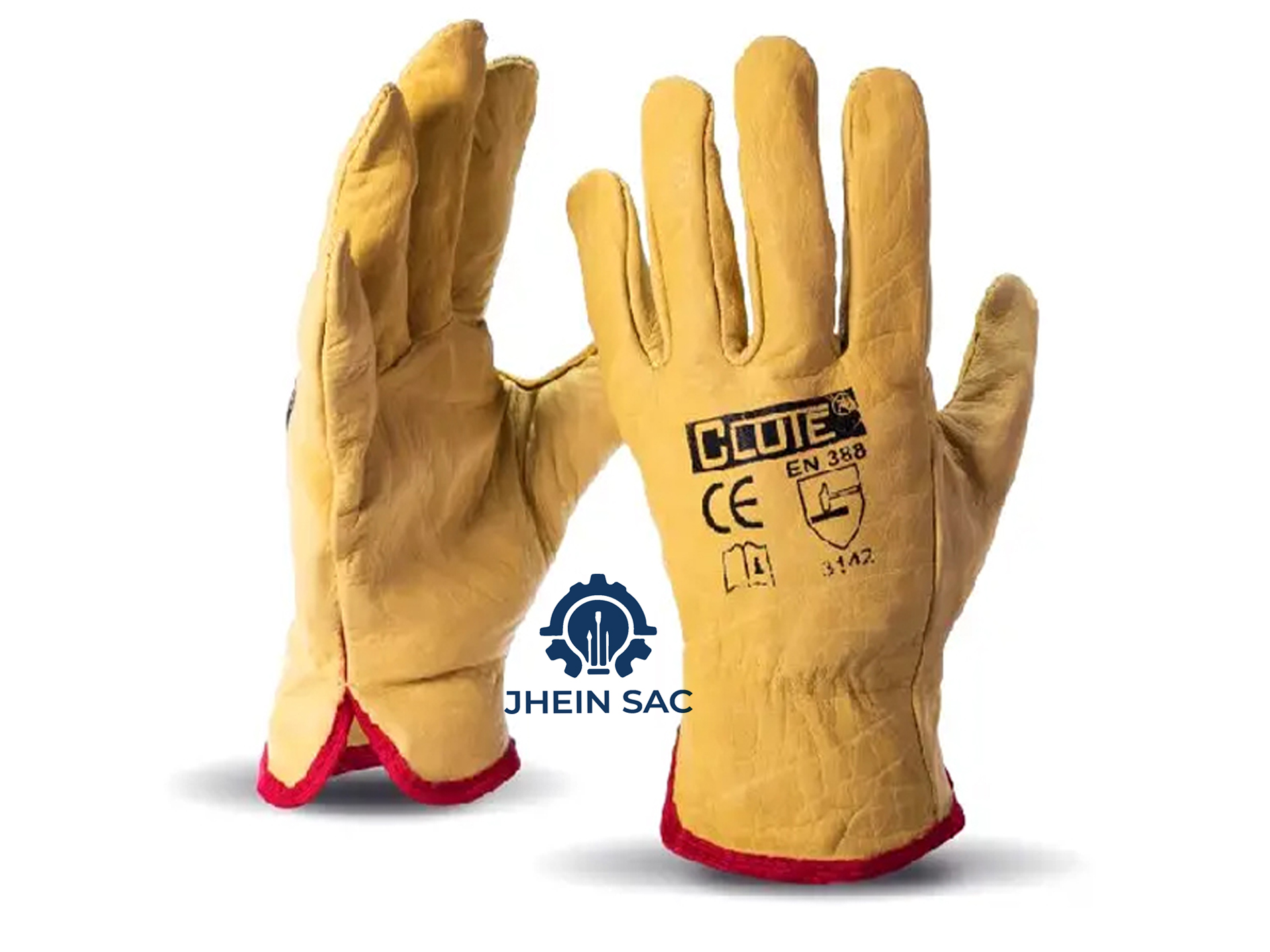 GUANTES BADANA  CLUTE AMARILLO